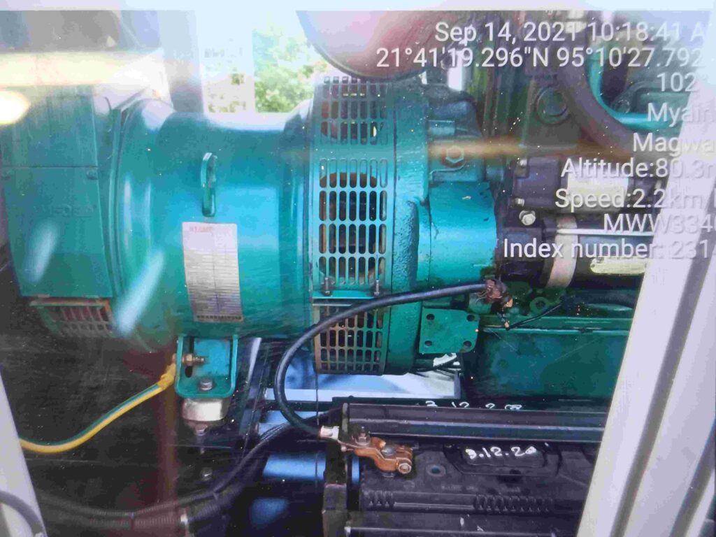 field repair of diesel generators